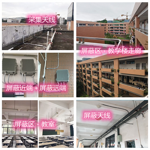  青冈某中学考场屏蔽案例（数字信令级）